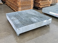 2x gegalvaniseerde lekbak, 2033, bouwjaar 2003 - afbeelding 2 van  7