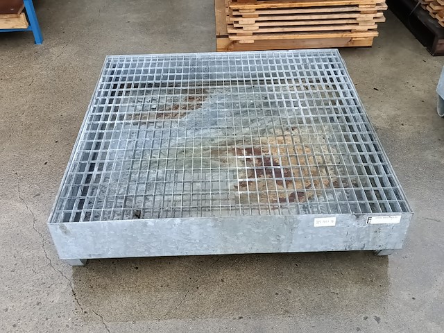 2x gegalvaniseerde lekbak, 2033, bouwjaar 2003 - afbeelding 3 van  7