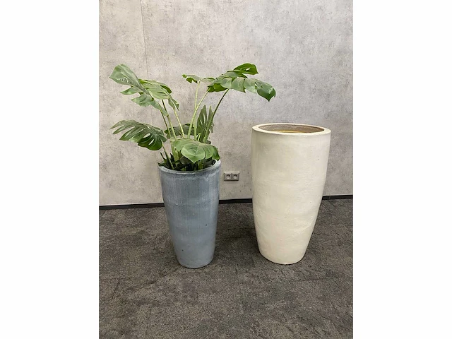 2x geglazuurde keramieke sierpot - afbeelding 7 van  8
