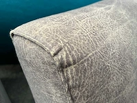 2x gelderland - design fauteuil - grijs - olifantenprint - afbeelding 7 van  13