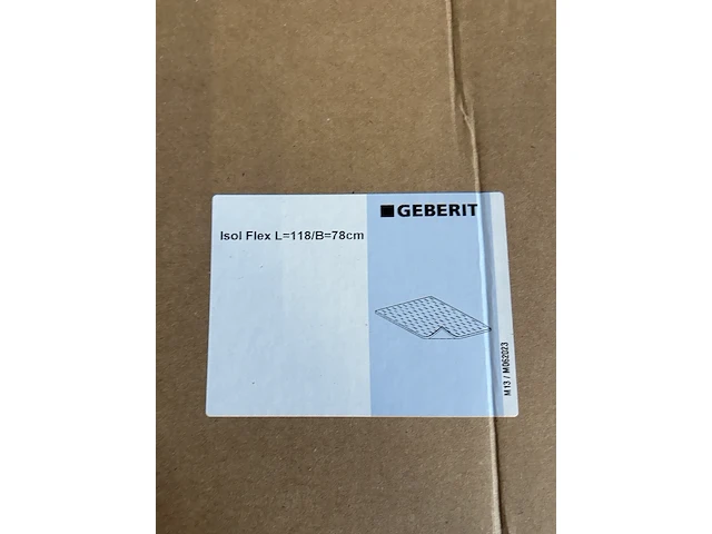 2x geluidsisolatie mat 118x78 geberit - afbeelding 6 van  6