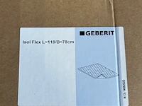 2x geluidsisolatie mat 118x78 geberit - afbeelding 6 van  6