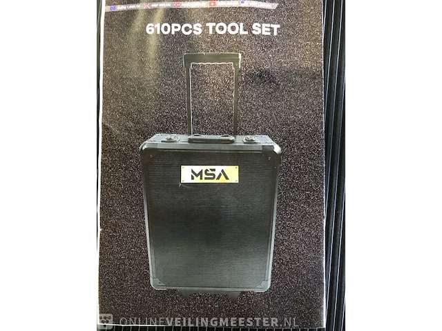 2x gereedschap trolli msa, 610 b, zwart - afbeelding 1 van  3