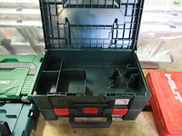 2x gereedschapkoffer (leeg) metabo - afbeelding 2 van  3