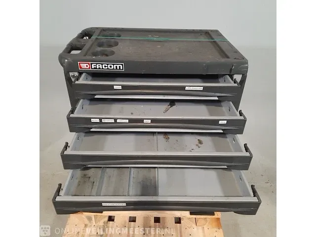 2x gereedschapskar facom, jet xl - afbeelding 2 van  12