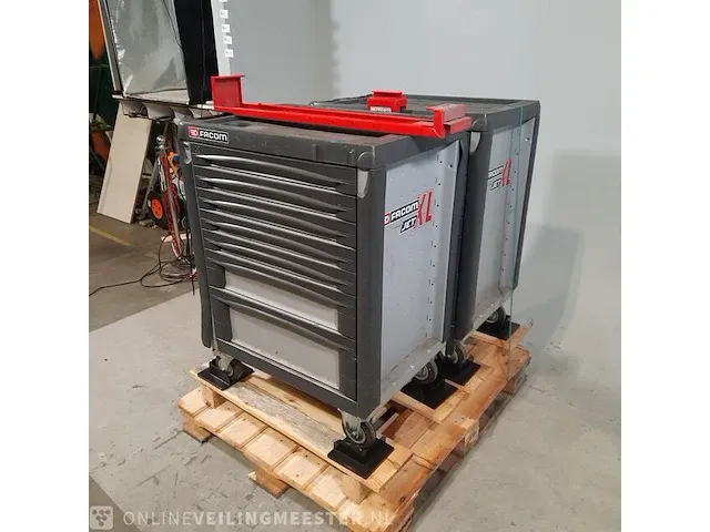2x gereedschapskar facom, jet xl - afbeelding 6 van  12