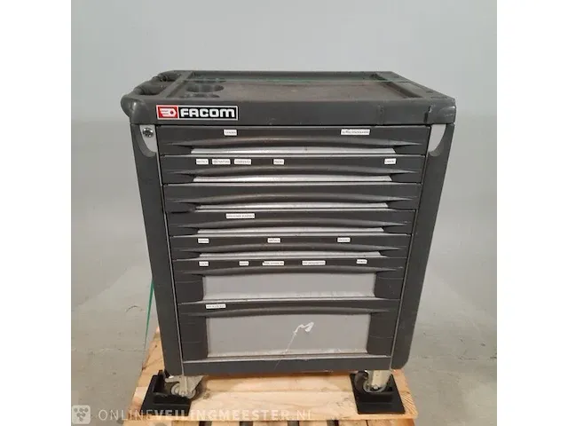 2x gereedschapskar facom, jet xl - afbeelding 11 van  12