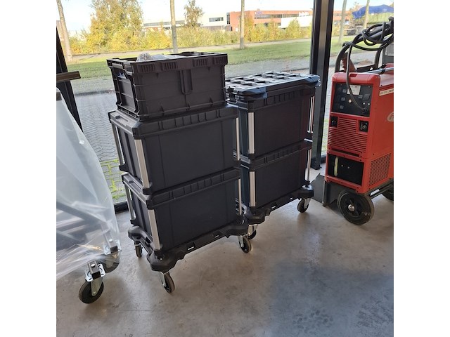 2x gereedschapskarren , milwaukee - afbeelding 2 van  10