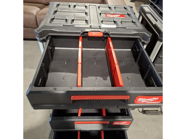 2x gereedschapskarren , milwaukee - afbeelding 6 van  10