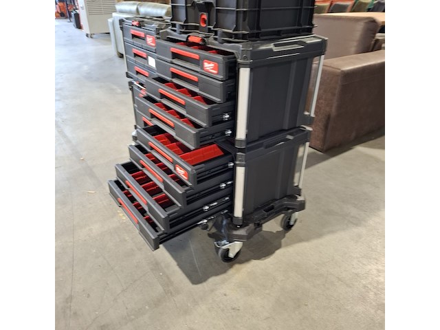 2x gereedschapskarren , milwaukee - afbeelding 9 van  10