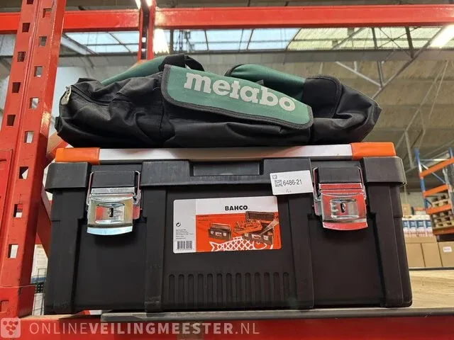 2x gereedschapskoffer/-tas metabo, bahco - afbeelding 1 van  4