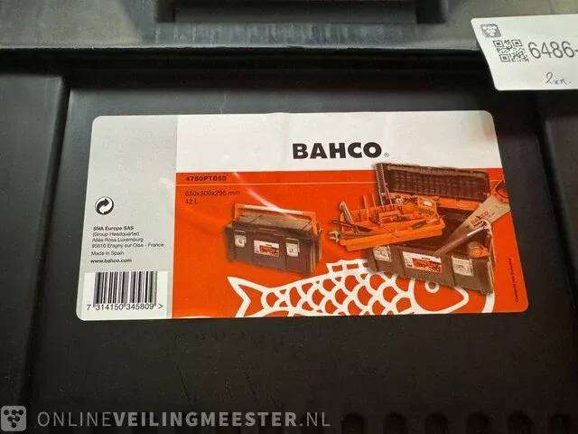 2x gereedschapskoffer/-tas metabo, bahco - afbeelding 3 van  4