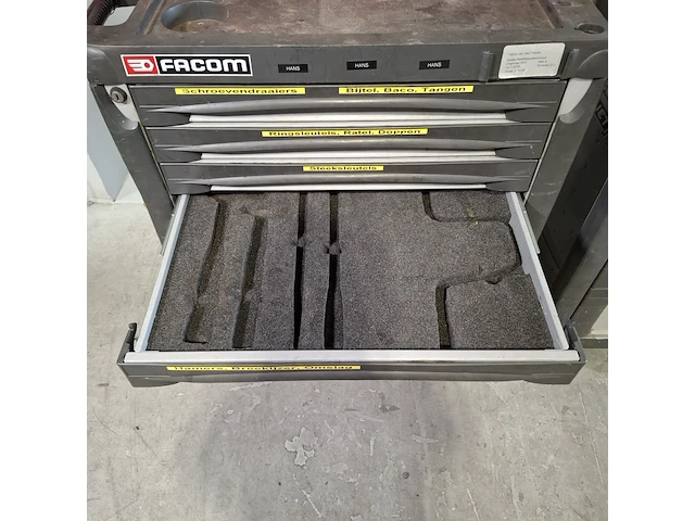 2x gereedschapswagen, facom, jet xl - afbeelding 5 van  9