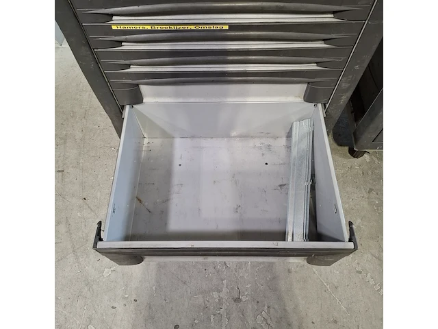 2x gereedschapswagen, facom, jet xl - afbeelding 6 van  9
