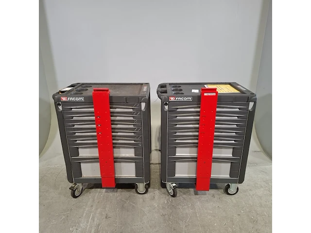 2x gereedschapswagen, facom, jet xl - afbeelding 1 van  13