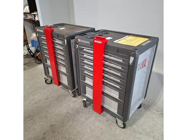2x gereedschapswagen, facom, jet xl - afbeelding 7 van  13