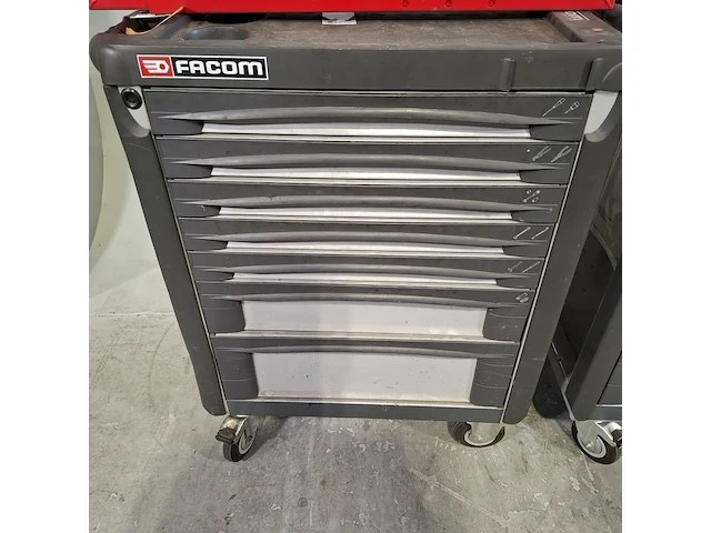 2x gereedschapswagen, facom, jet xl - afbeelding 10 van  13