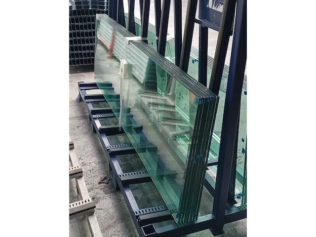 2x glasbok met diverse glasplaten - afbeelding 4 van  20