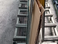 2x glasbok met diverse glasplaten - afbeelding 11 van  20