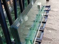 2x glasbok met diverse glasplaten - afbeelding 17 van  20