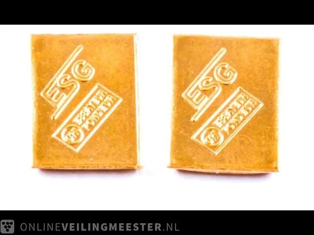 2x gouden baren - afbeelding 2 van  2