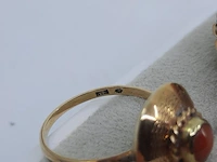 2x gouden ring, 14 karaats - afbeelding 10 van  10