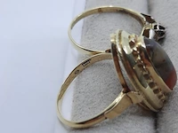 2x gouden ring, 14 karaats - afbeelding 2 van  11