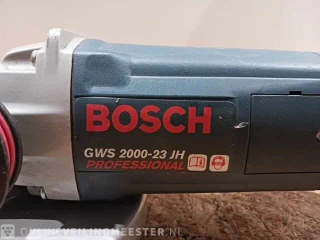 2x haakse slijper bosch en metabo - afbeelding 5 van  9