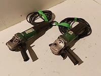 2x haakse slijper, hikoki, g 13se2(s) en g 13se3 - afbeelding 1 van  9