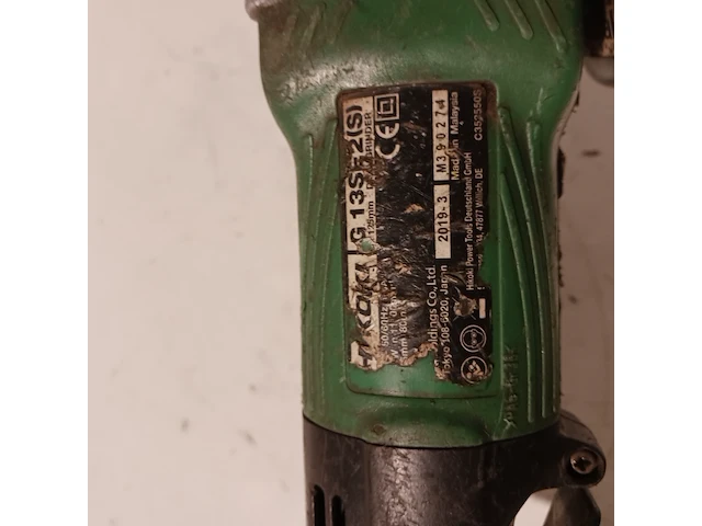 2x haakse slijper, hikoki, g 13se2(s) en g 13se3 - afbeelding 5 van  9