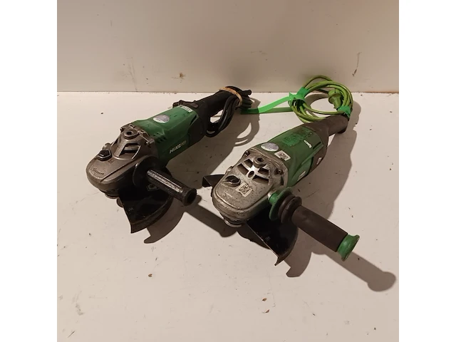 2x haakse slijper, hitachi en hikoki, g 23sw2 - afbeelding 1 van  13