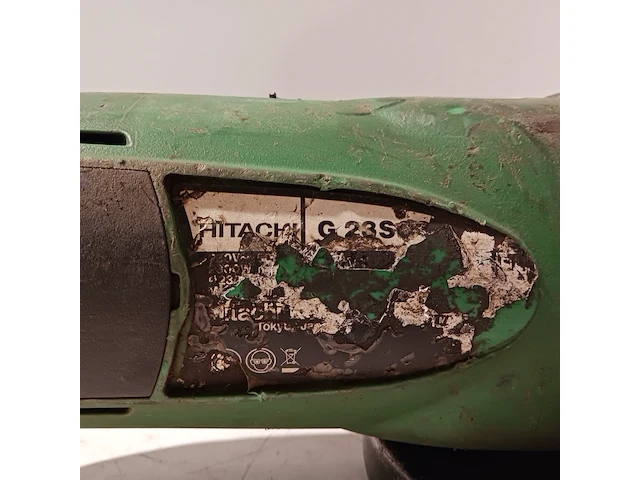 2x haakse slijper, hitachi en hikoki, g 23sw2 - afbeelding 10 van  13