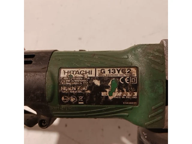 2x haakse slijper hitachi, g13yc2 - afbeelding 2 van  17