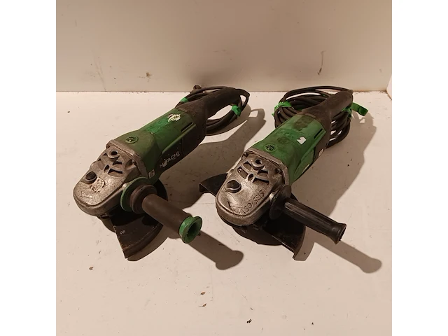 2x haakse slijper, hitachi, g23sc3 - afbeelding 1 van  13