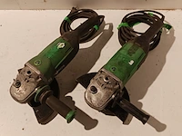 2x haakse slijper, hitachi, g23sc3 - afbeelding 6 van  13