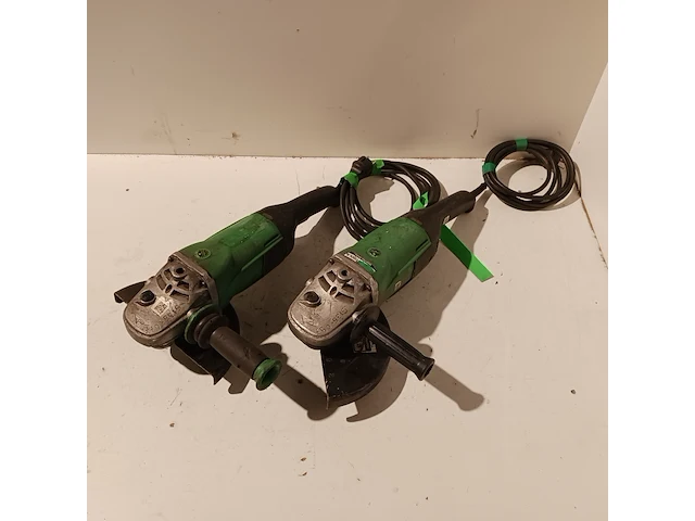2x haakse slijper, hitachi - afbeelding 5 van  12