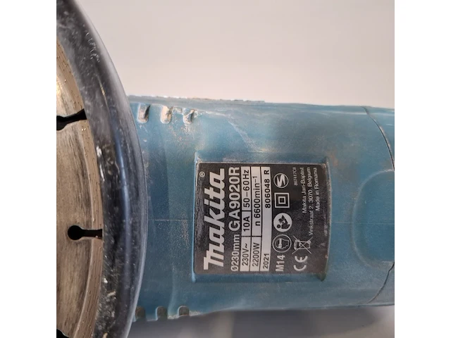 2x haakse slijper, makita, o.a. ga9020r, 2021 - afbeelding 4 van  9