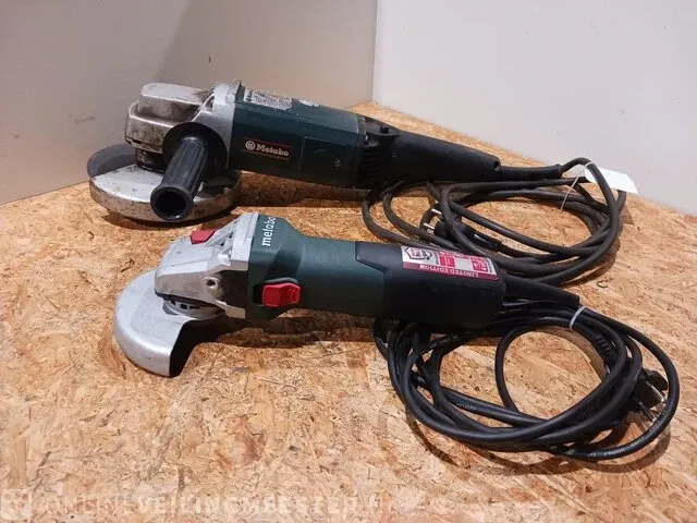 2x haakse slijper metabo - afbeelding 1 van  9
