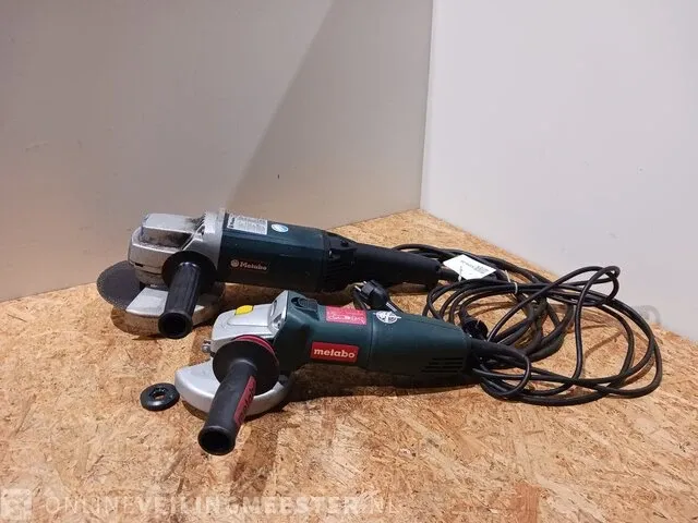 2x haakse slijper metabo - afbeelding 1 van  9