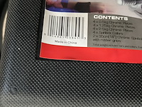 2x halterset in koffer met elk 10 halterschijven - afbeelding 5 van  6