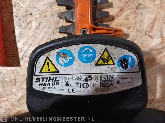 2x heggenschaar stihl - afbeelding 7 van  11