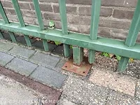 2x hekwerk, groen - afbeelding 4 van  6