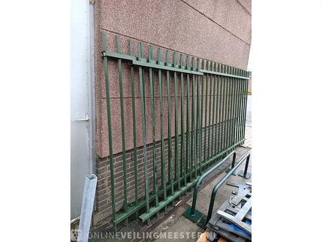 2x hekwerk, groen - afbeelding 5 van  6