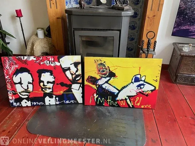 2x herman brood "i am the wild one" + " las vegas ,copa cabana" - afbeelding 1 van  5