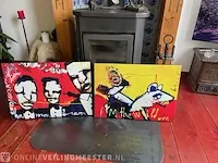 2x herman brood "i am the wild one" + " las vegas ,copa cabana" - afbeelding 1 van  5