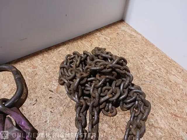 2x hijsketting en lierkabel - afbeelding 3 van  8