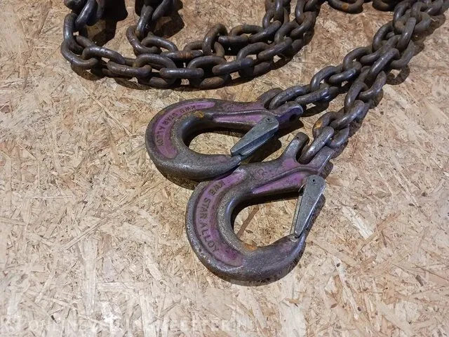 2x hijsketting en lierkabel - afbeelding 4 van  8