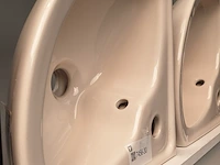 2x hoekfonteintjes, duravit, pergamon - afbeelding 1 van  4