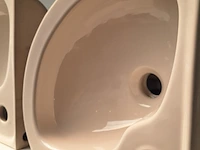 2x hoekfonteintjes, duravit, pergamon - afbeelding 4 van  4