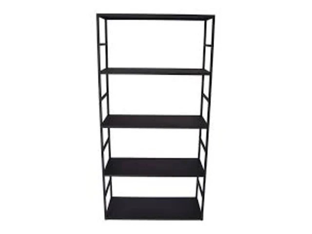 2x hoge stalen kast, haans lifestyle, cabinet 5 skyscraper, raw iron black - afbeelding 1 van  7